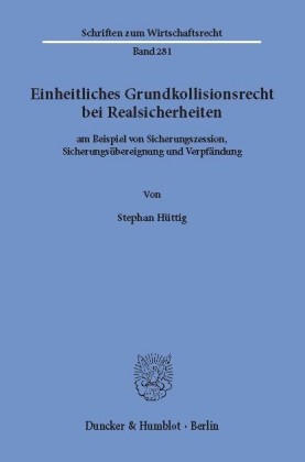 Einheitliches Grundkollisionsrecht bei Realsicherheiten