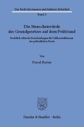 Die Menschenwürde des Grundgesetzes auf dem Prüfstand.