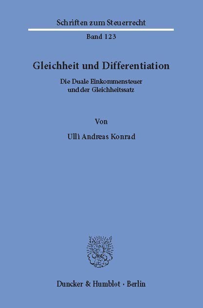 Gleichheit und Differentiation. main product photo