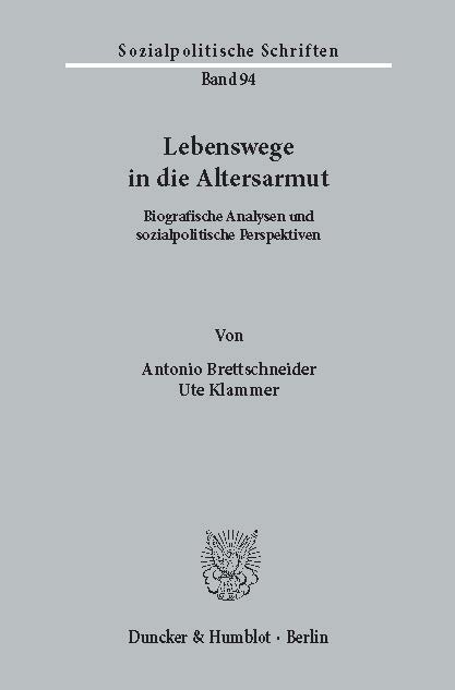 Lebenswege in die Altersarmut. main product photo