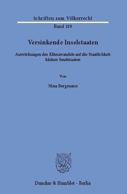 Versinkende Inselstaaten. main product photo