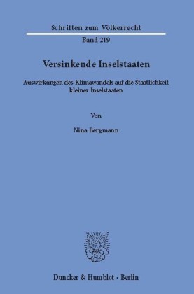 Versinkende Inselstaaten.
