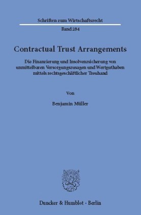 Contractual Trust Arrangements.