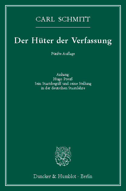 Der Hüter der Verfassung. main product photo