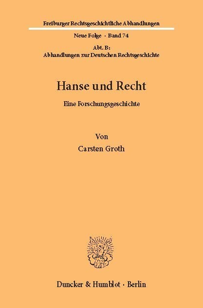Hanse und Recht. main product photo