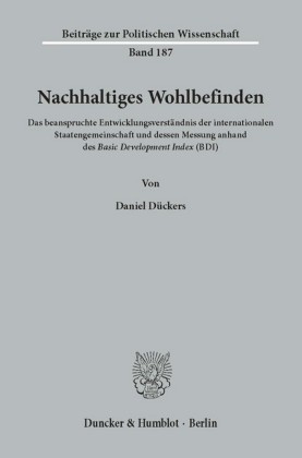 Nachhaltiges Wohlbefinden.