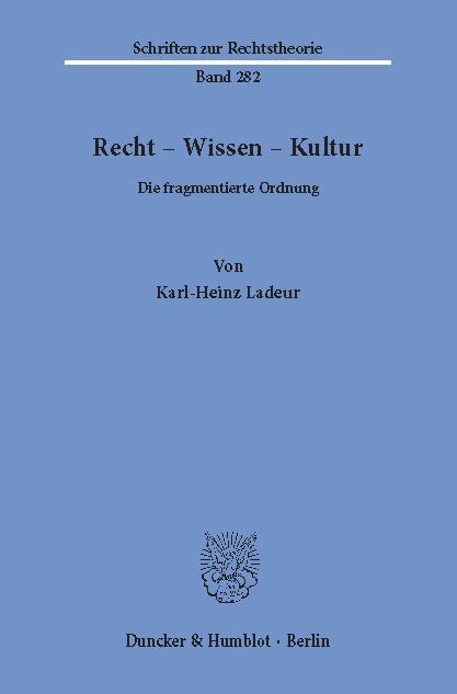 Recht - Wissen - Kultur. main product photo