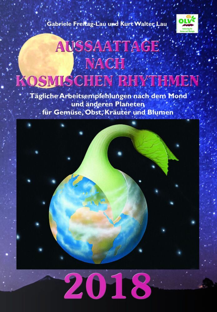 Aussaattage nach kosmischen Rhythmen 2018 main product photo
