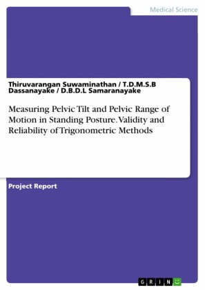 Measuring Pelvic Tilt and Pelvic Range of Motion in Standing Posture. Validity and Reliability of Trigonometric Methods