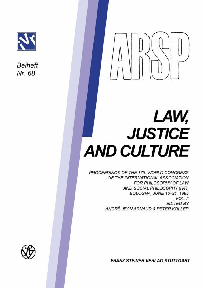 Challenges to Law at the End of the 20th Century: Law, Justice and Culture. main product photo