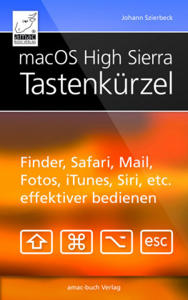 macOS High Sierra Tastenkürzel