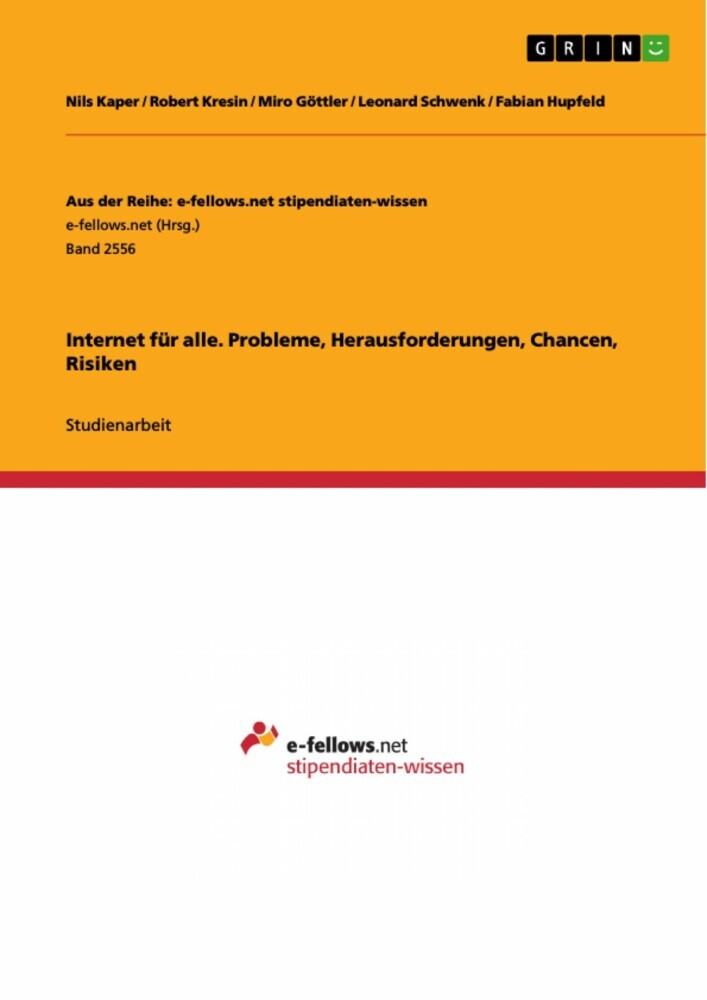 Internet für alle. Probleme, Herausforderungen, Chancen, Risiken main product photo