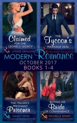 Modern Romance Collection: October 2017 Books 1 - 4 (Mills & Boon e-Book Collections) (Wedlocked!, Book 88)