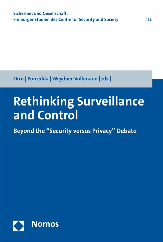 Rethinking Surveillance and Control main product photo