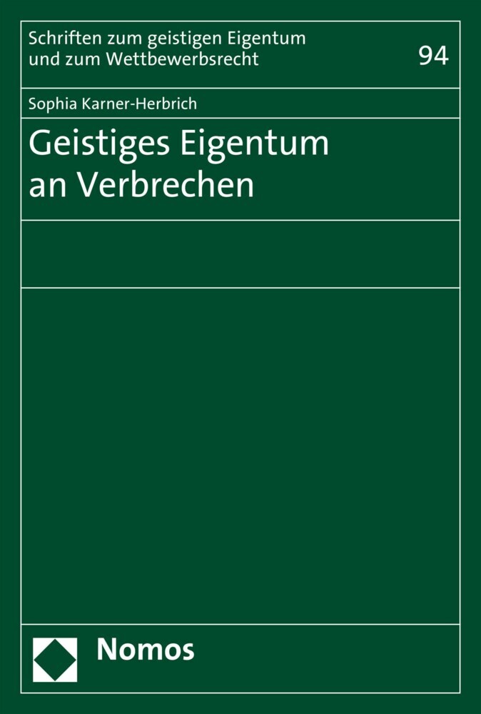Geistiges Eigentum an Verbrechen main product photo