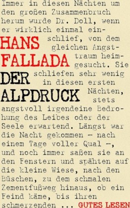 Der Alpdruck