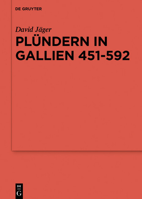 Plündern in Gallien 451-592 main product photo