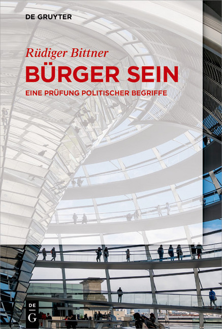 Bürger sein main product photo