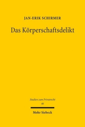Das Körperschaftsdelikt