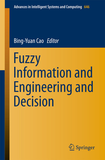 Fuzzy Information and Engineering and Decision main product photo