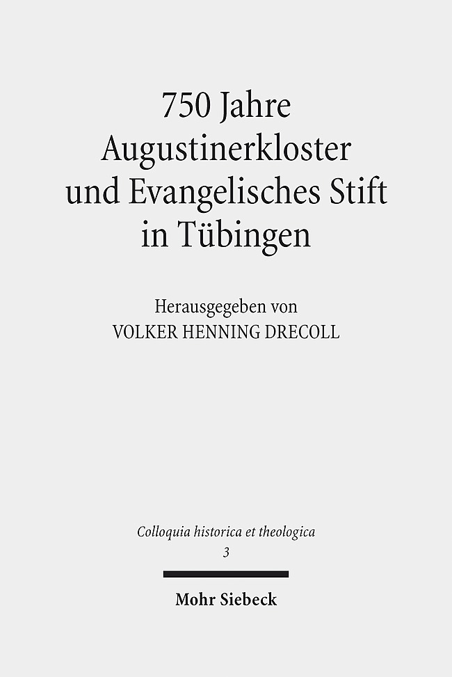 750 Jahre Augustinerkloster und Evangelisches Stift in Tübingen main product photo