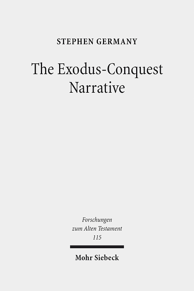 The Exodus-Conquest Narrative main product photo