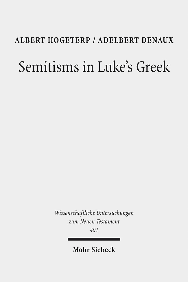 Semitisms in Luke's Greek main product photo