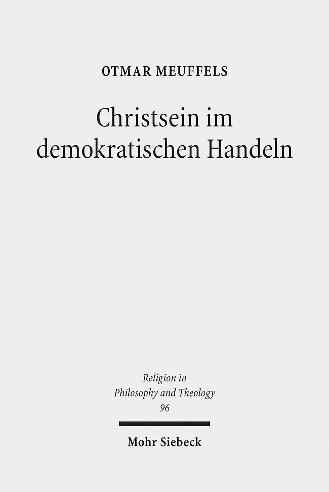 Christsein im demokratischen Handeln main product photo