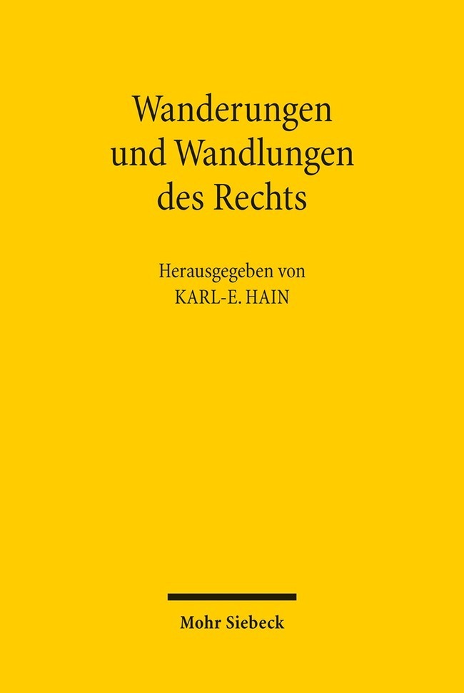 Wanderungen und Wandlungen des Rechts main product photo