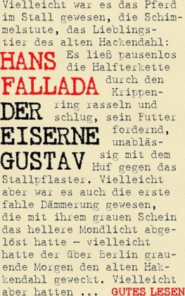 Der eiserne Gustav