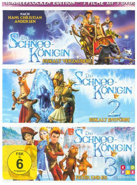 Die Schneekönigin 1-3 Box, 3 DVDs main product photo