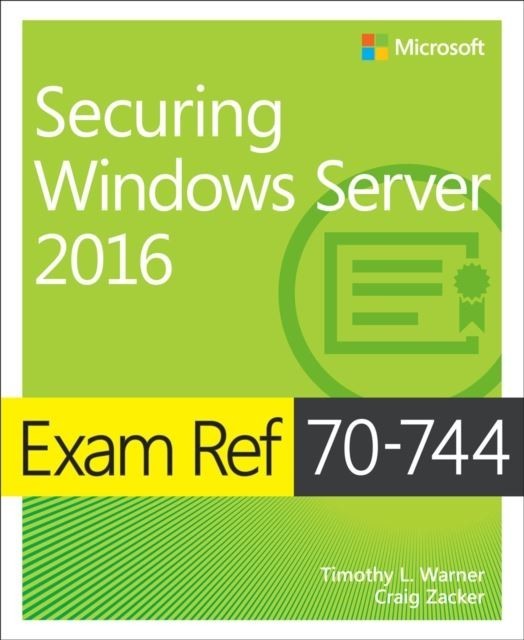 Exam Ref 70-744 Securing Windows Server 2016 main product photo