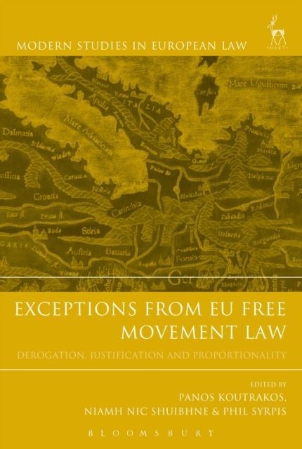 Exceptions from EU Free Movement Law main product photo
