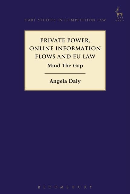 Private Power, Online Information Flows and EU Law main product photo