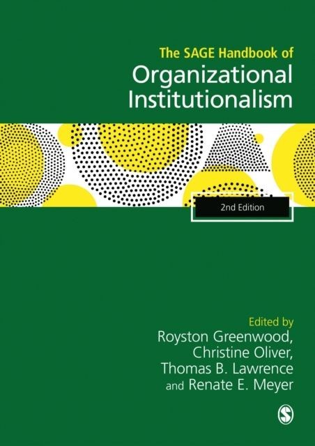 SAGE Handbook of Organizational Institutionalism main product photo