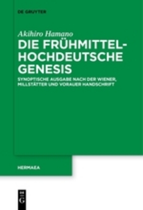 Die frühmittelhochdeutsche Genesis main product photo