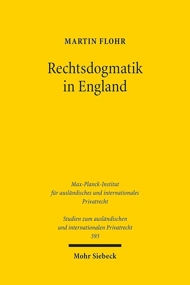 Rechtsdogmatik in England main product photo