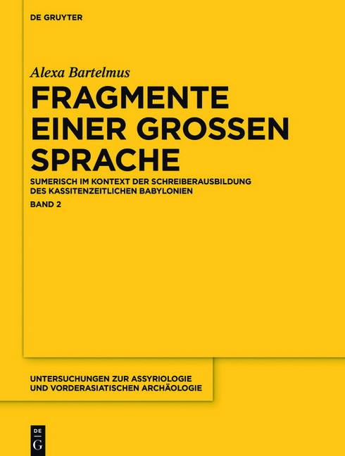 Fragmente einer grossen Sprache main product photo
