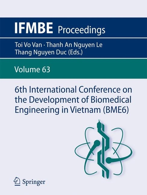 6th International Conference on the Development of Biomedical Engineering in Vietnam (BME6) main product photo