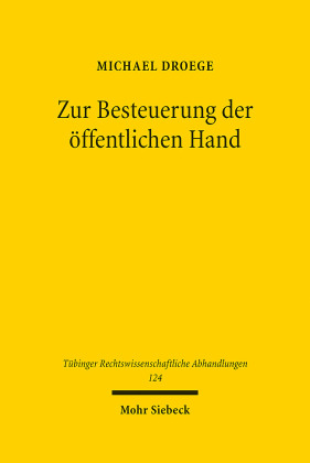 Zur Besteuerung der öffentlichen Hand
