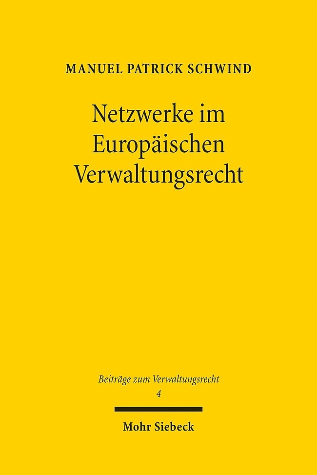 Netzwerke im Europäischen Verwaltungsrecht main product photo