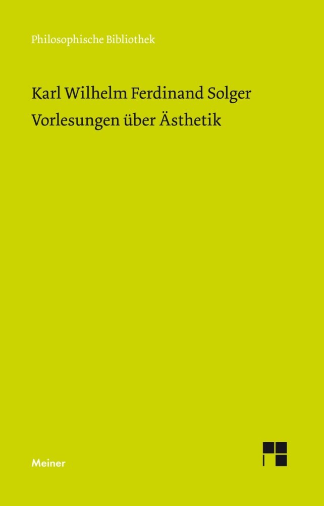 Vorlesungen über Ästhetik main product photo