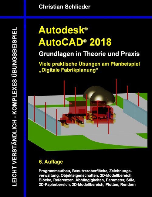 Autodesk AutoCAD 2018 - Grundlagen in Theorie und Praxis main product photo