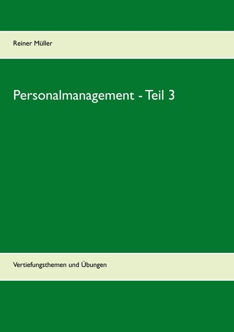 Personalmanagement - Teil 3 main product photo