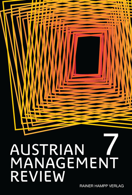AUSTRIAN MANAGEMENT REVIEW, Volume 7 main product photo