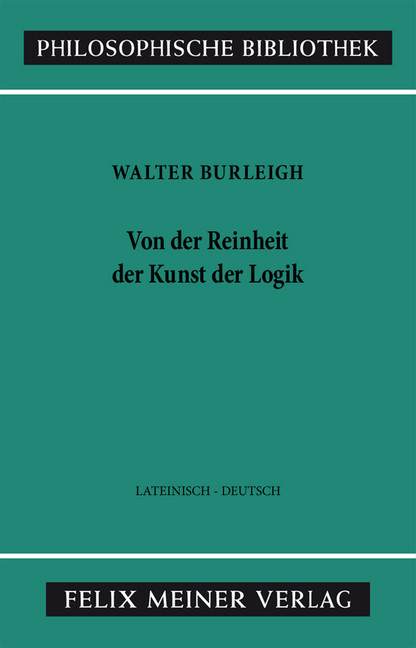 Von der Reinheit der Kunst der Logik main product photo