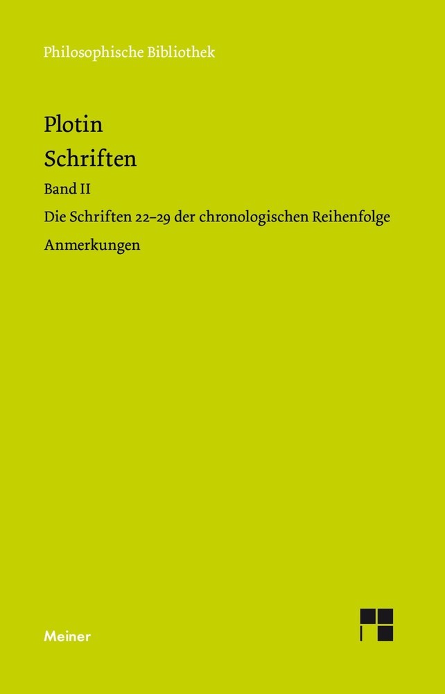 Schriften. Band II main product photo