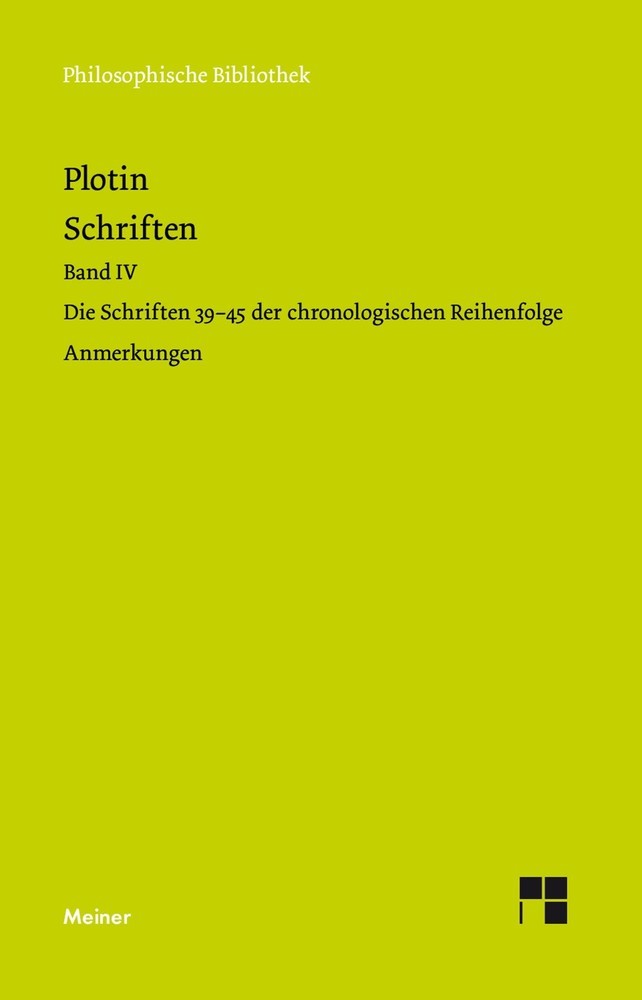 Schriften. Band IV main product photo