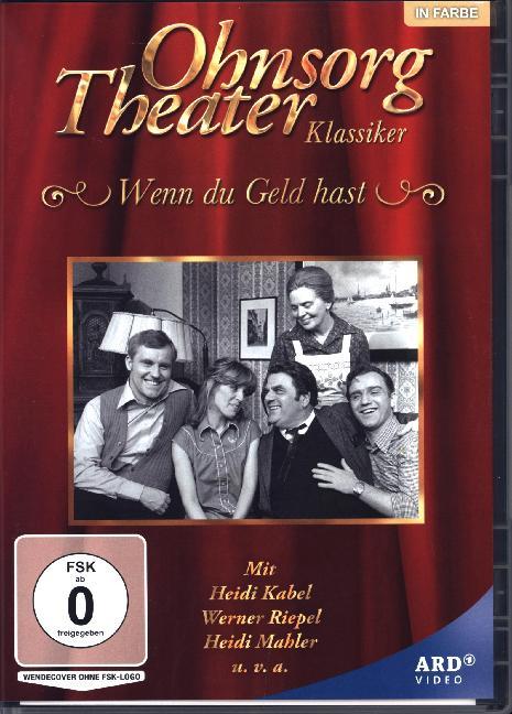 Wenn du Geld hast, 1 DVD main product photo