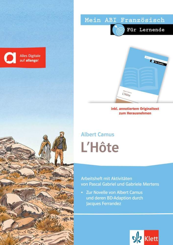 L'Hôte - Schülerarbeitsheft mit Aktivitäten main product photo